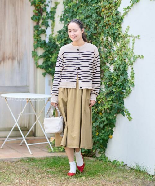 CARA O CRUZ / キャラ・オ・クルス カーディガン・ボレロ | 洗える ボーダーカ−ディガン | 詳細17