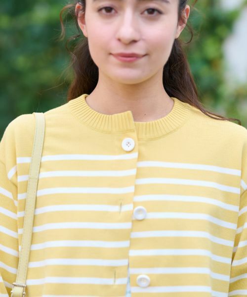 CARA O CRUZ / キャラ・オ・クルス カーディガン・ボレロ | 洗える ボーダーカ−ディガン | 詳細18