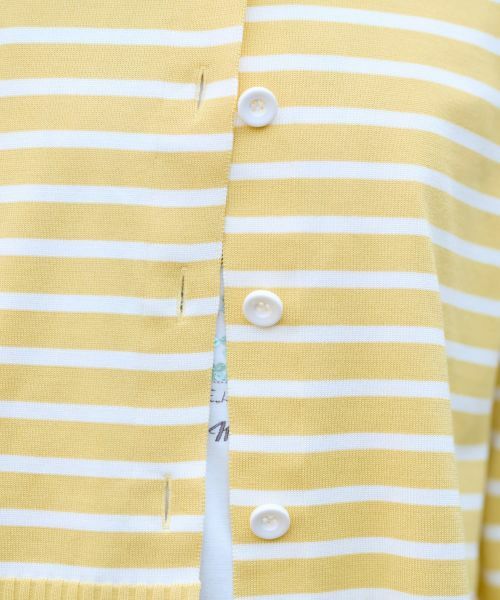 CARA O CRUZ / キャラ・オ・クルス カーディガン・ボレロ | 洗える ボーダーカ−ディガン | 詳細20