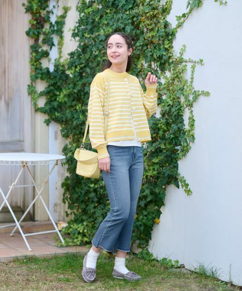 CARA O CRUZ / キャラ・オ・クルス カーディガン・ボレロ | 洗える ボーダーカ−ディガン | 詳細7