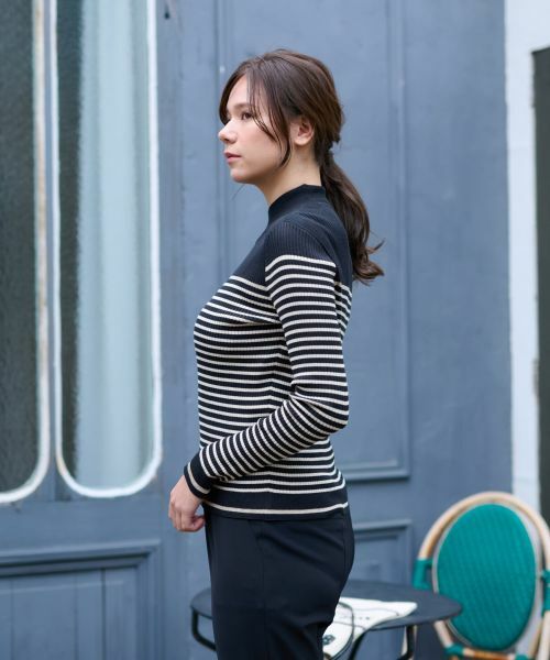 CARA O CRUZ / キャラ・オ・クルス ニット・セーター | 洗える ボーダーニット | 詳細15