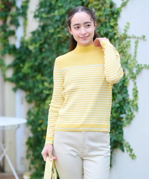 CARA O CRUZ / キャラ・オ・クルス ニット・セーター | 洗える ボーダーニット | 詳細2
