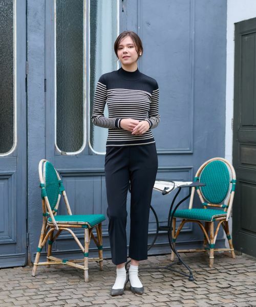 CARA O CRUZ / キャラ・オ・クルス ニット・セーター | 洗える ボーダーニット | 詳細20