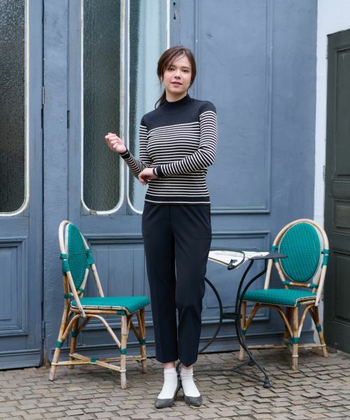 CARA O CRUZ / キャラ・オ・クルス ニット・セーター | 洗える ボーダーニット | 詳細21