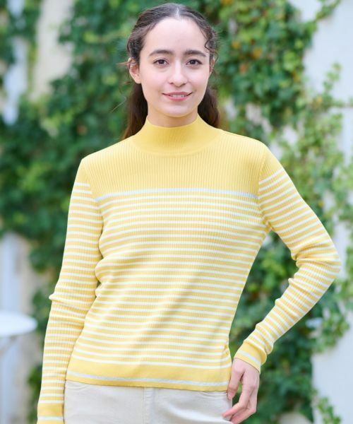 CARA O CRUZ / キャラ・オ・クルス ニット・セーター | 洗える ボーダーニット | 詳細4