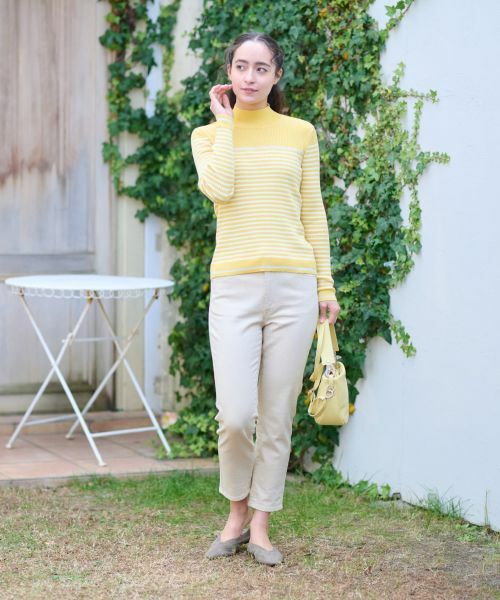 CARA O CRUZ / キャラ・オ・クルス ニット・セーター | 洗える ボーダーニット | 詳細7