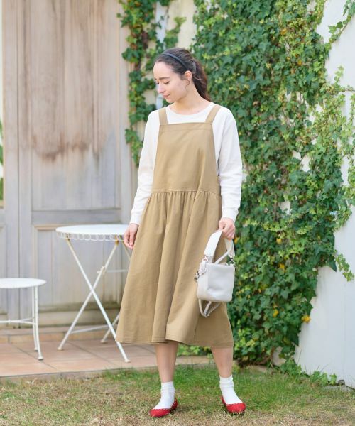 CARA O CRUZ / キャラ・オ・クルス ロング・マキシ丈ワンピース | 洗える ジャンパ−スカ−ト | 詳細11