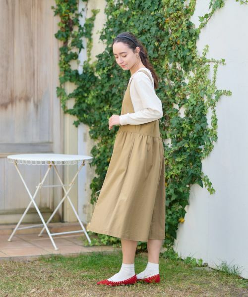 CARA O CRUZ / キャラ・オ・クルス ロング・マキシ丈ワンピース | 洗える ジャンパ−スカ−ト | 詳細12