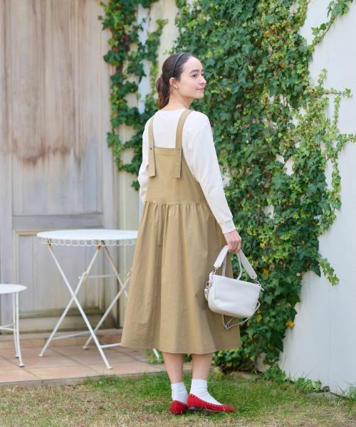 CARA O CRUZ / キャラ・オ・クルス ロング・マキシ丈ワンピース | 洗える ジャンパ−スカ−ト | 詳細14