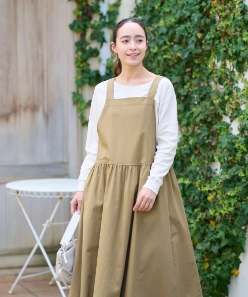 CARA O CRUZ / キャラ・オ・クルス ロング・マキシ丈ワンピース | 洗える ジャンパ−スカ−ト | 詳細3