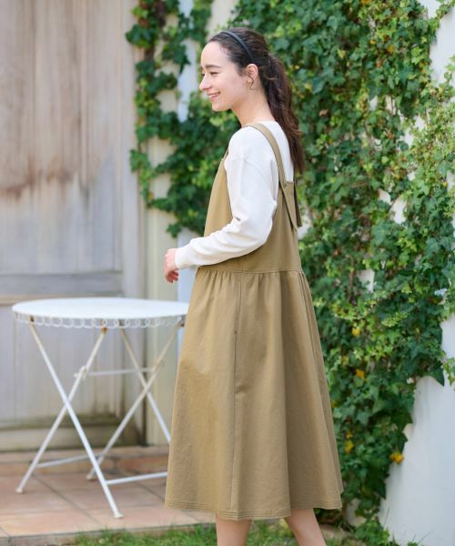 CARA O CRUZ / キャラ・オ・クルス ロング・マキシ丈ワンピース | 洗える ジャンパ−スカ−ト | 詳細4