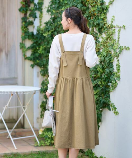 CARA O CRUZ / キャラ・オ・クルス ロング・マキシ丈ワンピース | 洗える ジャンパ−スカ−ト | 詳細5