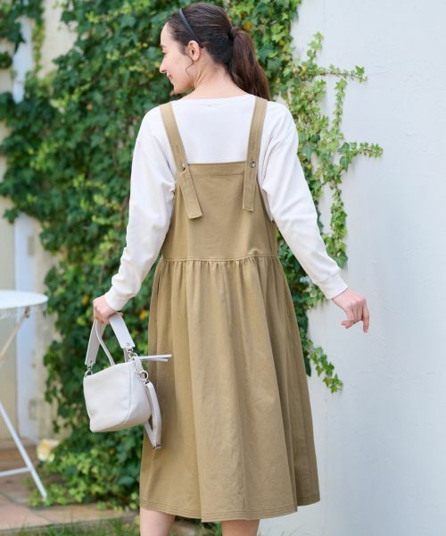 CARA O CRUZ / キャラ・オ・クルス ロング・マキシ丈ワンピース | 洗える ジャンパ−スカ−ト | 詳細6