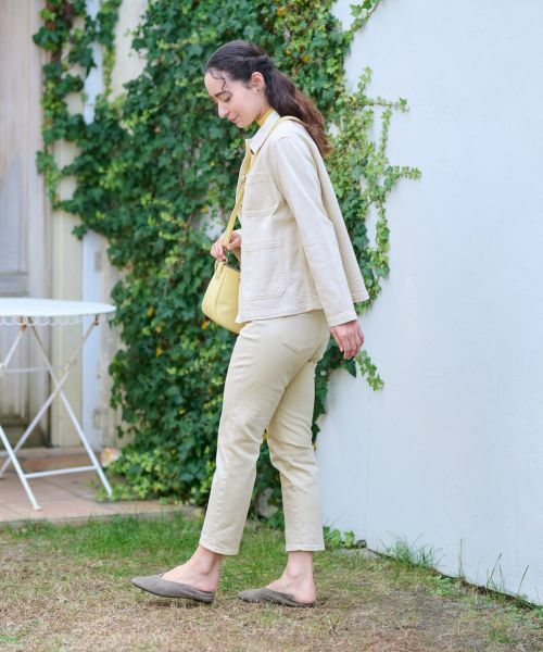 CARA O CRUZ / キャラ・オ・クルス テーラードジャケット | 洗える カバーオール【産地ナブル】【セットアップ】 | 詳細10