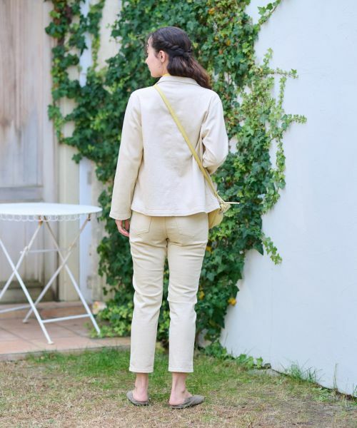 CARA O CRUZ / キャラ・オ・クルス テーラードジャケット | 洗える カバーオール【産地ナブル】【セットアップ】 | 詳細11