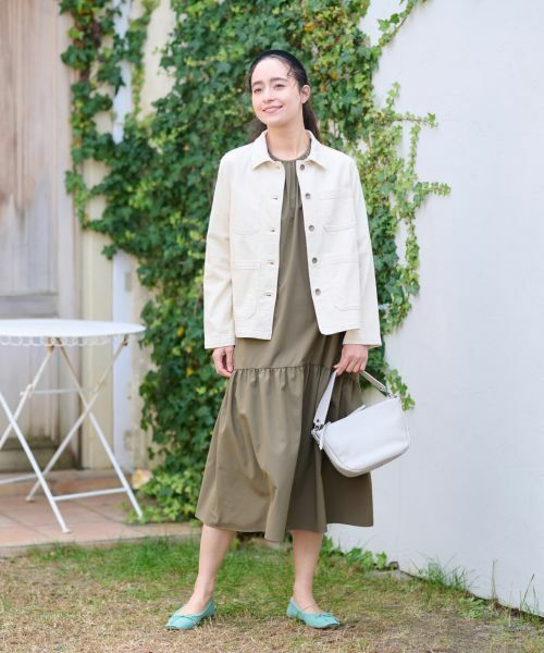 CARA O CRUZ / キャラ・オ・クルス テーラードジャケット | 洗える カバーオール【産地ナブル】【セットアップ】 | 詳細15