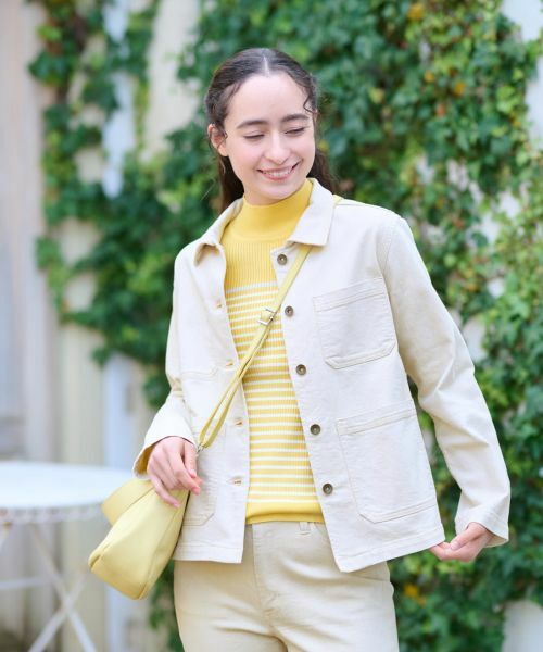 CARA O CRUZ / キャラ・オ・クルス テーラードジャケット | 洗える カバーオール【産地ナブル】【セットアップ】 | 詳細2