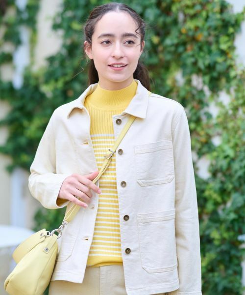 CARA O CRUZ / キャラ・オ・クルス テーラードジャケット | 洗える カバーオール【産地ナブル】【セットアップ】 | 詳細3