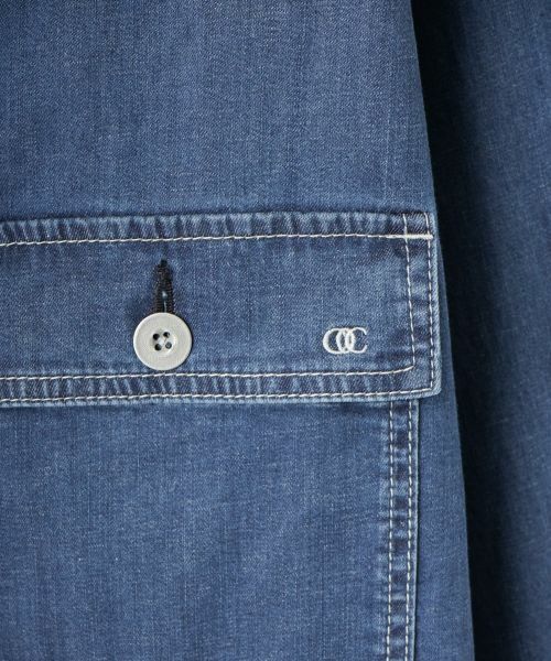 CARA O CRUZ / キャラ・オ・クルス テーラードジャケット | 洗える カバーオールデニム | 詳細22