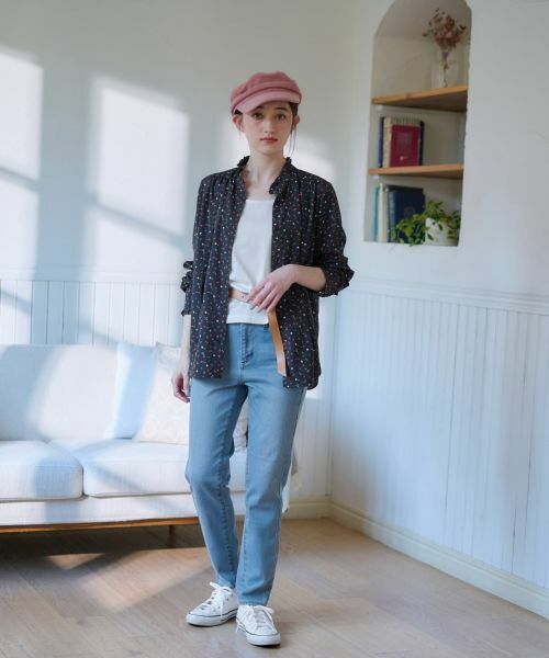 CARA O CRUZ / キャラ・オ・クルス デニムパンツ | ウォッシュデニムパンツ【産地ナブル】 | 詳細13