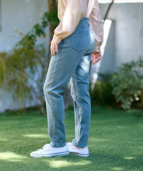 CARA O CRUZ / キャラ・オ・クルス デニムパンツ | ウォッシュデニムパンツ【産地ナブル】 | 詳細5