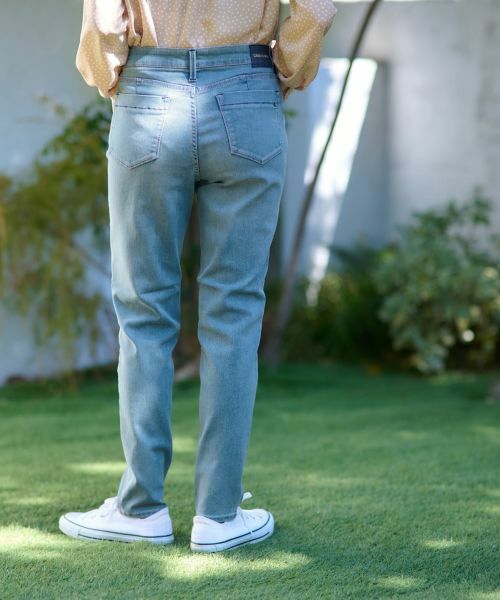 CARA O CRUZ / キャラ・オ・クルス デニムパンツ | ウォッシュデニムパンツ【産地ナブル】 | 詳細7