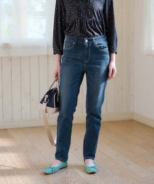 CARA O CRUZ / キャラ・オ・クルス デニムパンツ | ウォッシュデニムパンツ【産地ナブル】 | 詳細8