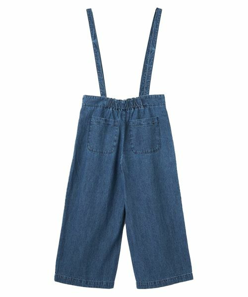 CARA O CRUZ / キャラ・オ・クルス その他パンツ | 洗える サロペッドデニムパンツ | 詳細21