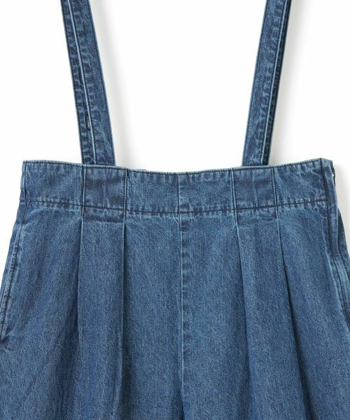 CARA O CRUZ / キャラ・オ・クルス その他パンツ | 洗える サロペッドデニムパンツ | 詳細22