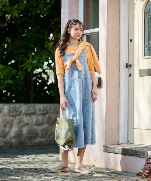 CARA O CRUZ / キャラ・オ・クルス ニット・セーター | 洗える 衿ボタン クルーネックニット | 詳細14