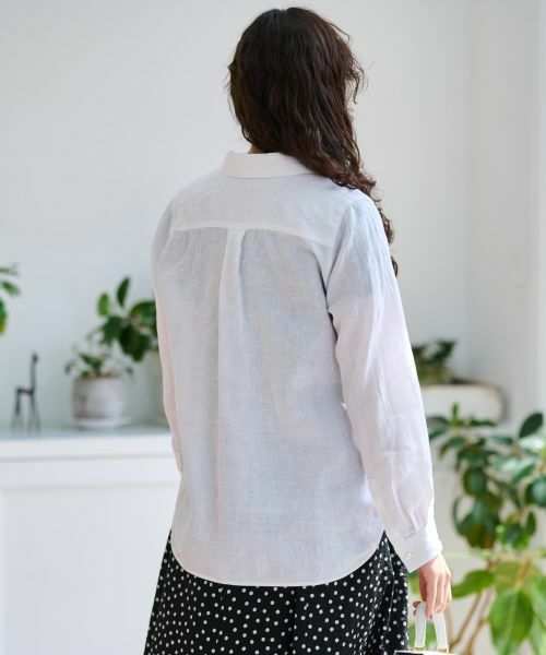CARA O CRUZ / キャラ・オ・クルス シャツ・ブラウス | ワンポケットシャツ | 詳細10