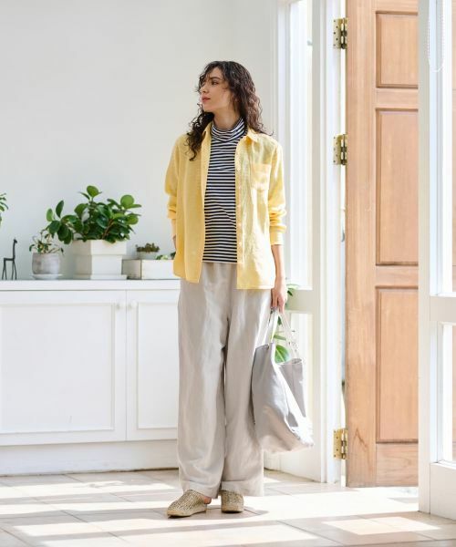 CARA O CRUZ / キャラ・オ・クルス シャツ・ブラウス | ワンポケットシャツ | 詳細24