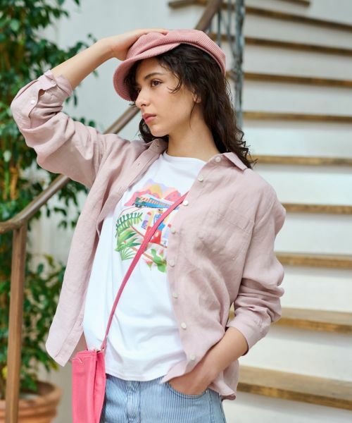 CARA O CRUZ / キャラ・オ・クルス シャツ・ブラウス | ワンポケットシャツ | 詳細4