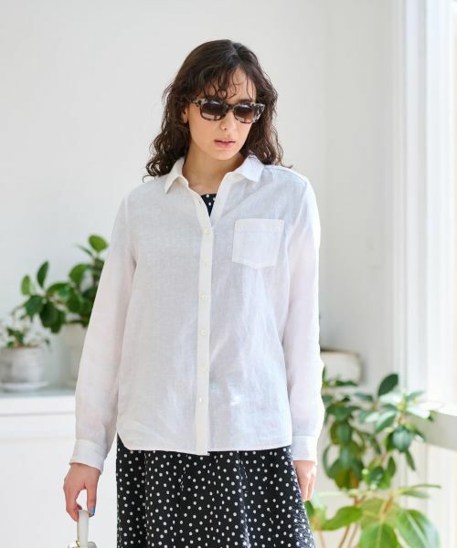 CARA O CRUZ / キャラ・オ・クルス シャツ・ブラウス | ワンポケットシャツ | 詳細6