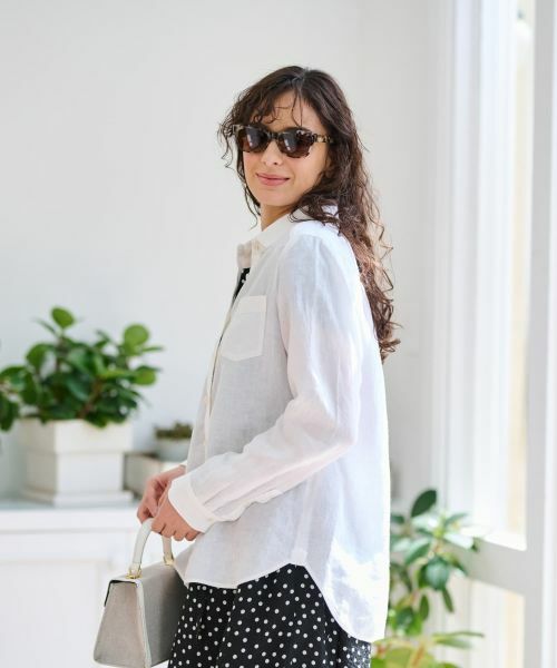 CARA O CRUZ / キャラ・オ・クルス シャツ・ブラウス | ワンポケットシャツ | 詳細9