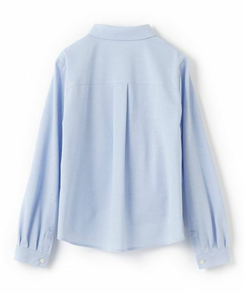 CARA O CRUZ / キャラ・オ・クルス シャツ・ブラウス | 洗える ワンポイントロゴ刺繍シャツ | 詳細27