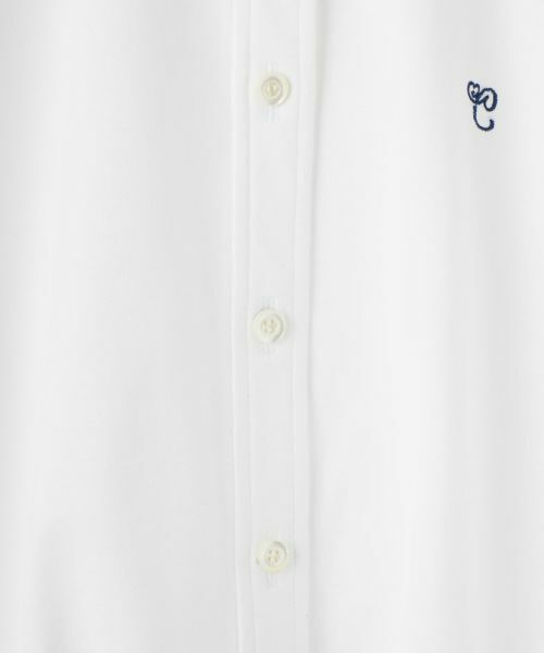 CARA O CRUZ / キャラ・オ・クルス シャツ・ブラウス | 洗える ワンポイントロゴ刺繍シャツ | 詳細30