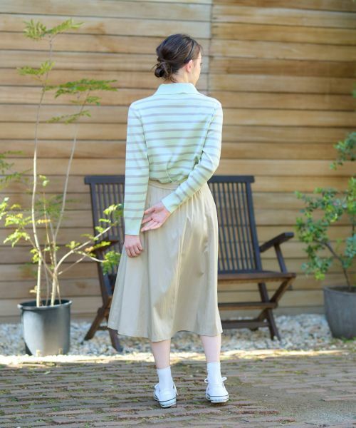 CARA O CRUZ / キャラ・オ・クルス ミニ・ひざ丈スカート | ウエスト伸縮フレアスカート | 詳細20