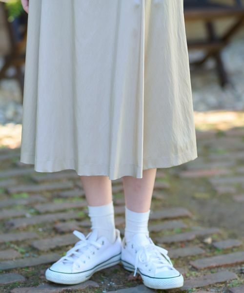 CARA O CRUZ / キャラ・オ・クルス ミニ・ひざ丈スカート | ウエスト伸縮フレアスカート | 詳細24