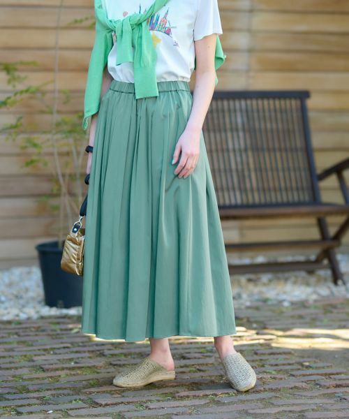 CARA O CRUZ / キャラ・オ・クルス ミニ・ひざ丈スカート | ウエストゴムスカート | 詳細1