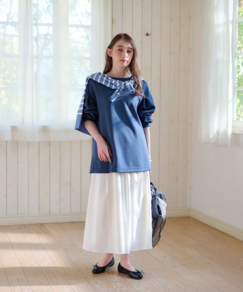 CARA O CRUZ / キャラ・オ・クルス ミニ・ひざ丈スカート | ウエストゴムスカート | 詳細14