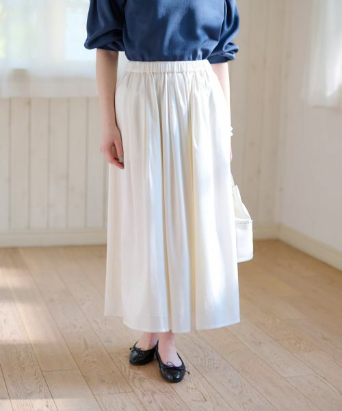 CARA O CRUZ / キャラ・オ・クルス ミニ・ひざ丈スカート | ウエストゴムスカート | 詳細6