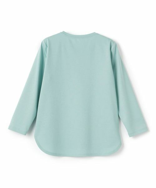 CARA O CRUZ / キャラ・オ・クルス カットソー | 洗える スパンコール刺繍のロゴTシャツ | 詳細23