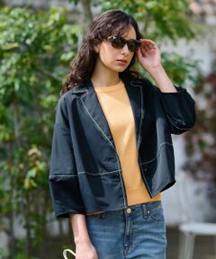 レリアン　キャラオクルズ CARA O CRUZ　レインジャケット　9サイズ レリアン キャラオクルズ CARA O CRUZ レインジャケット 9サイズ