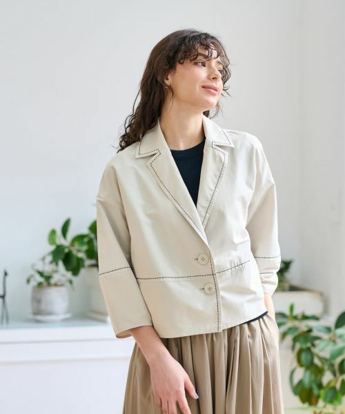 CARA O CRUZ / キャラ・オ・クルス テーラードジャケット | ステッチテーラードジャケット | 詳細17