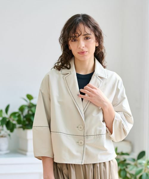 CARA O CRUZ / キャラ・オ・クルス テーラードジャケット | ステッチテーラードジャケット | 詳細19