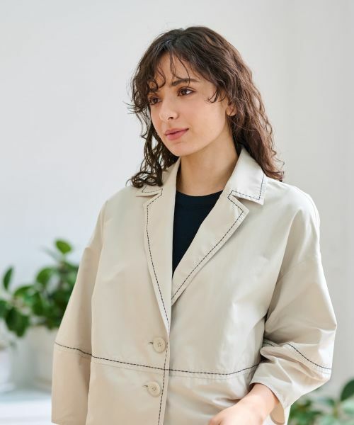 CARA O CRUZ / キャラ・オ・クルス テーラードジャケット | ステッチテーラードジャケット | 詳細20