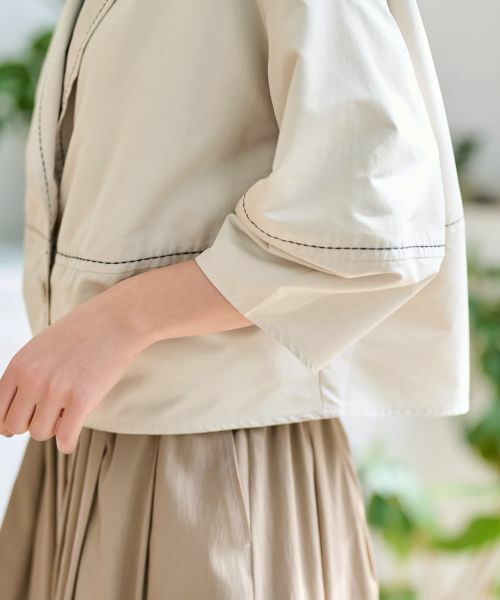 CARA O CRUZ / キャラ・オ・クルス テーラードジャケット | ステッチテーラードジャケット | 詳細29