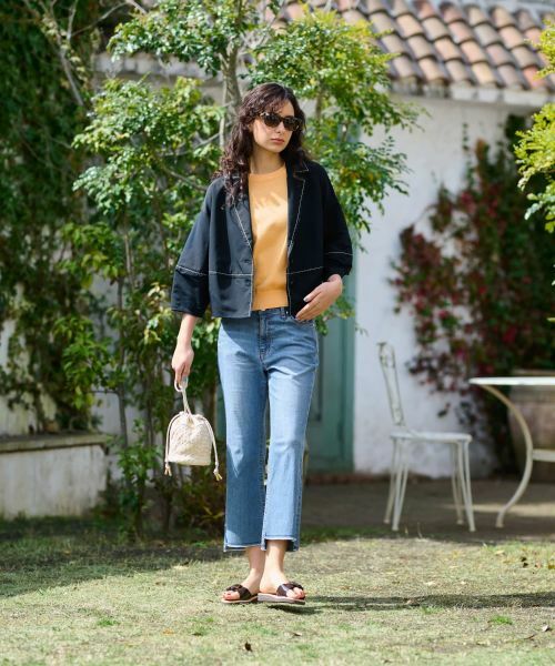 CARA O CRUZ / キャラ・オ・クルス テーラードジャケット | ステッチテーラードジャケット | 詳細5