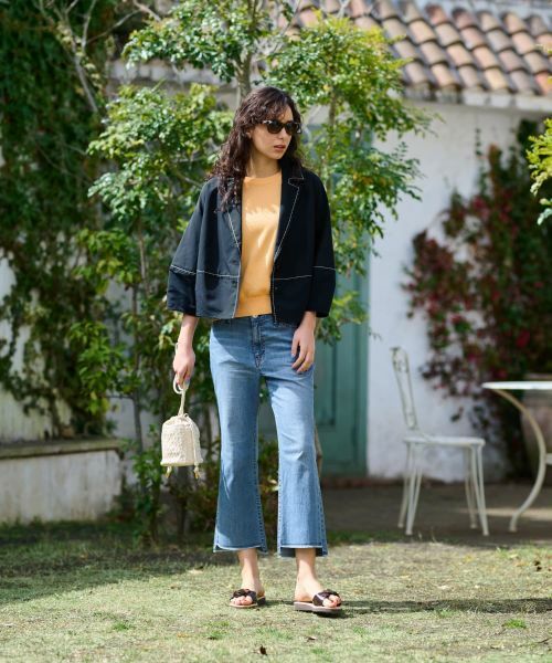 CARA O CRUZ / キャラ・オ・クルス テーラードジャケット | ステッチテーラードジャケット | 詳細7